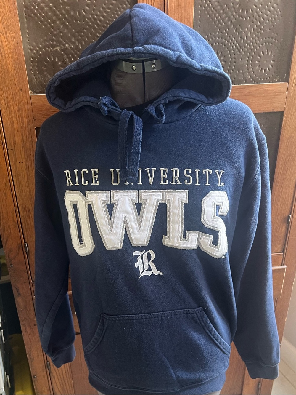 Rice Owls Hooded Sweatshirt by majestic size S